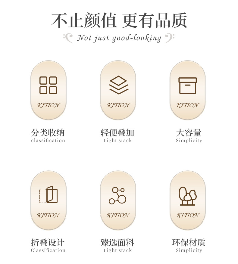 双拼牛津布折叠收纳箱实心钢架支撑大号衣柜整理储物框日用百货收纳防尘详情2