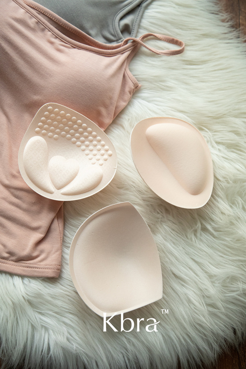 Kbra漫画胸吊带夏季带胸垫背心女小胸外扩显大打底上衣内搭外穿详情35