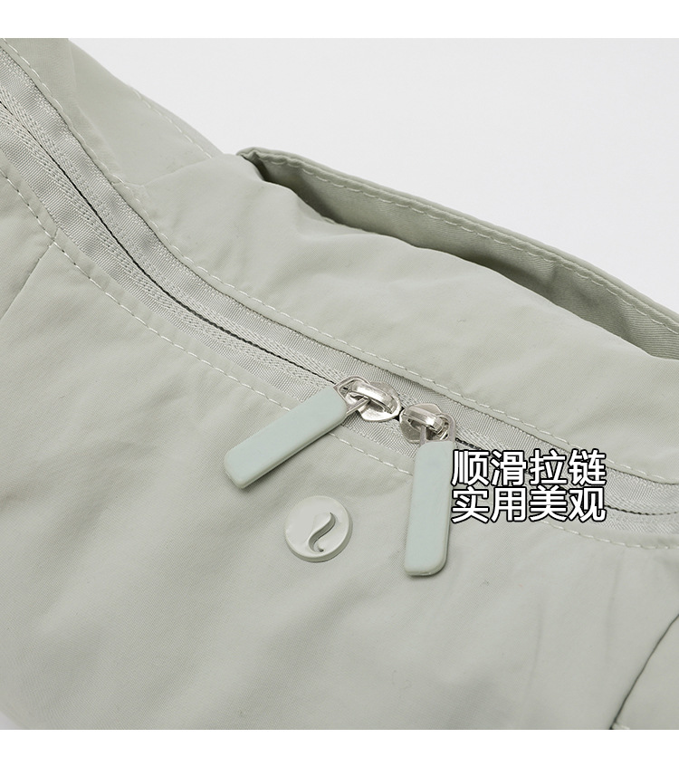 包包女lulu饺子包新款牛角包休闲健身运动包潮百搭通勤单肩斜挎包详情6