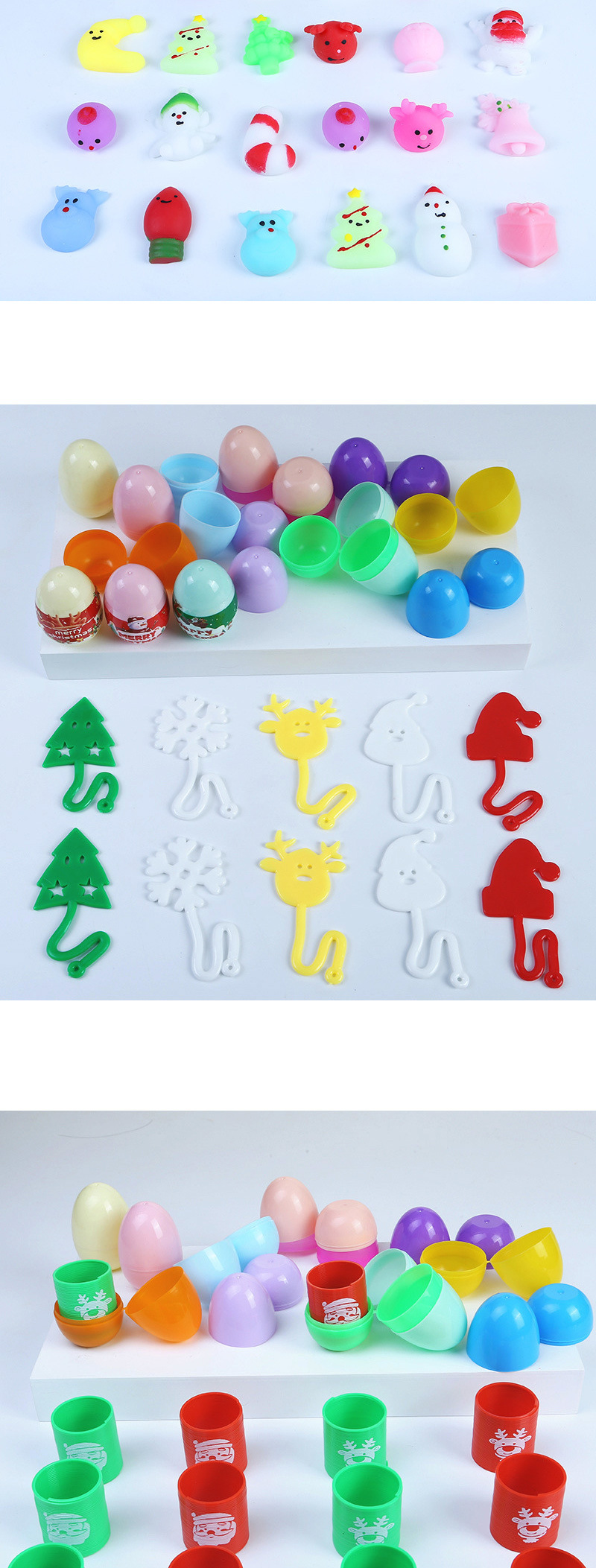 跨境圣诞节扭蛋玩具圣诞卡通小玩具幼儿园礼物圣诞节盲盒批发详情4