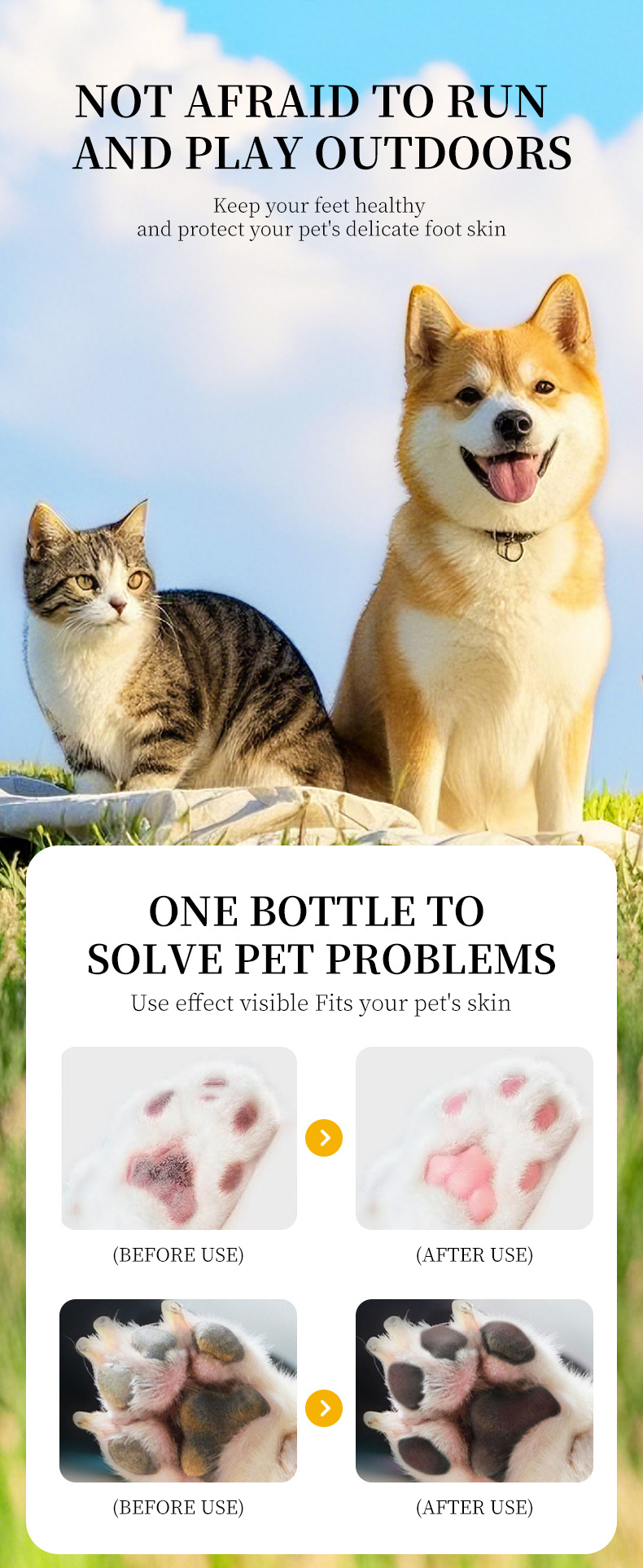 【跨境专供】 Nice kiki宠物硅胶刷头泡沫清洁剂猫狗掌爪护理批发详情5