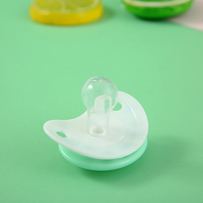 Baby pacifier Silicone lullaby pacifier Super soft imitation breast milk baby products Simulation biting pacifier 1P pic 13