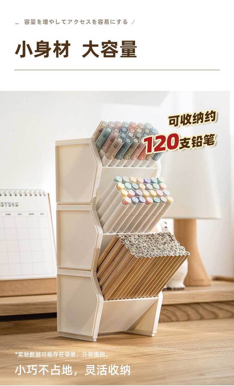 Desktop organization box, file rack, stackable storage basket, stationery classification storage box, simple storage rack for student dormitories pic 5