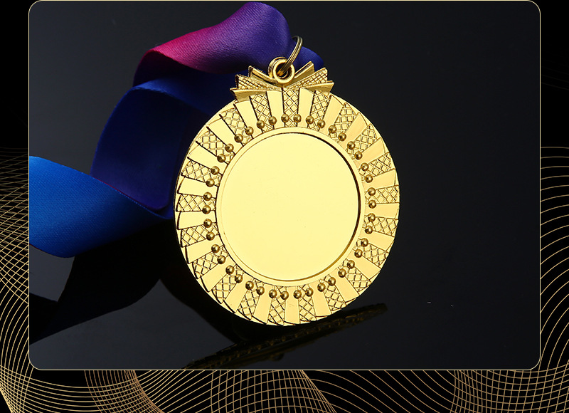 厂家定制金属奖牌马拉松比赛烤漆运动会荣誉挂牌跆拳道金属奖牌详情10