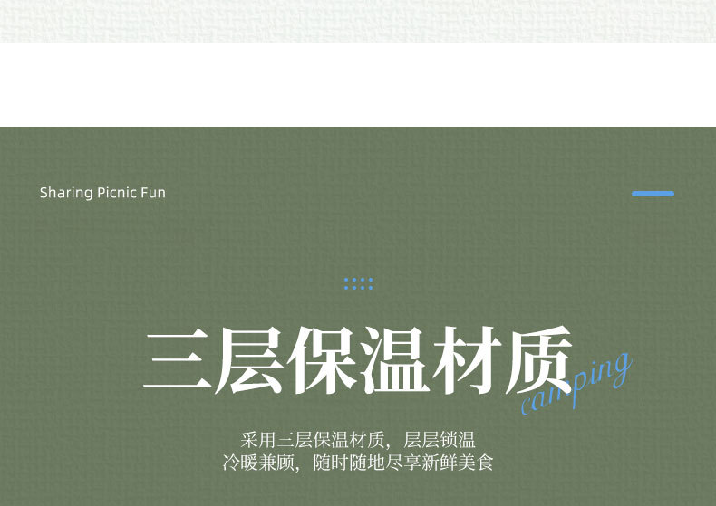 亚马逊户外保温冰包户外野餐包手提EVA露营午餐袋学生便当包现货详情23
