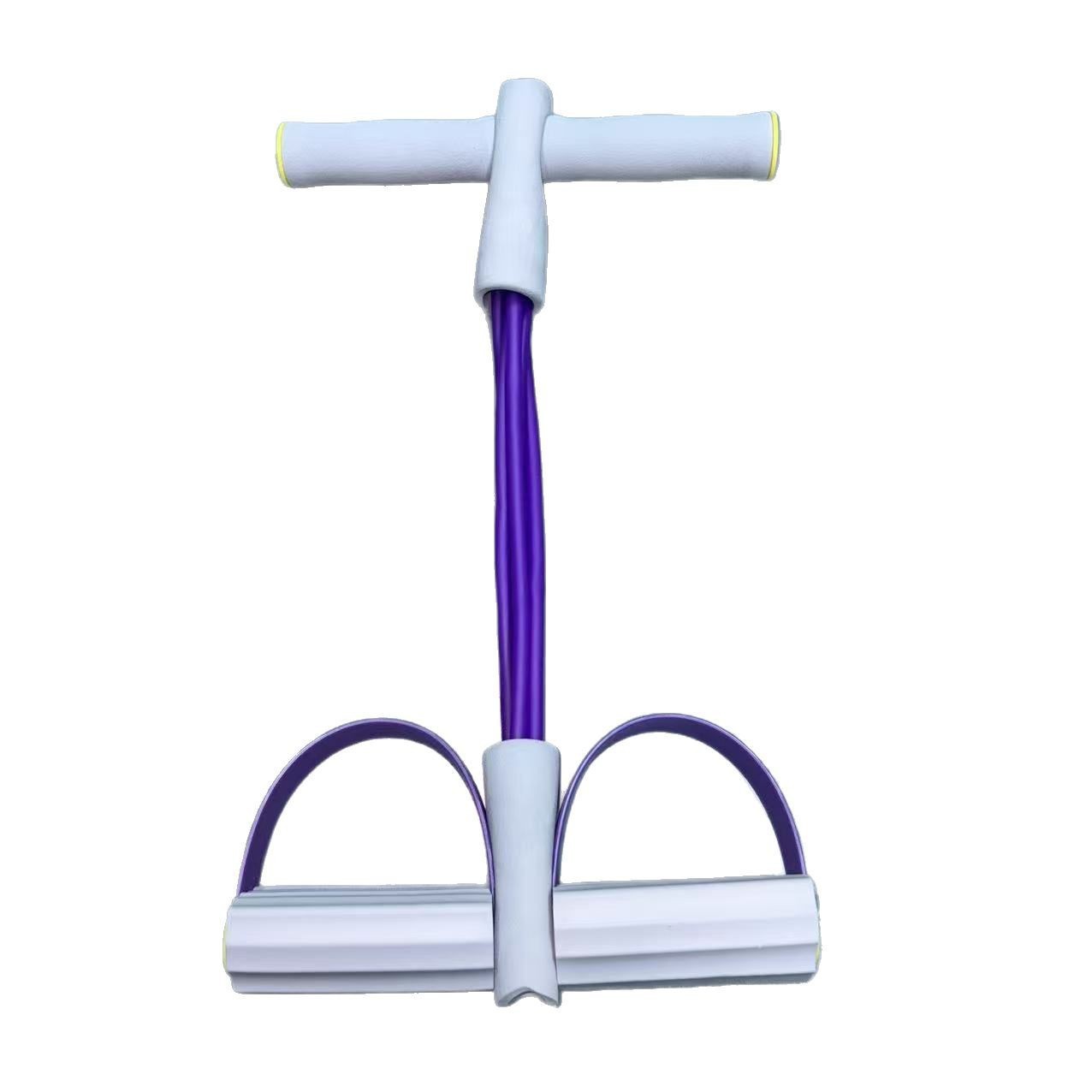 脚蹬拉力器瘦肚子神器仰卧起坐辅助器女健身器材家用小燕飞拉伸绳详情5