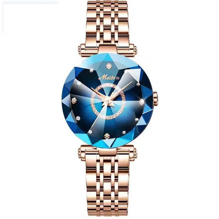 Venta al por mayor comercio exterior venta caliente moda gypsophila pulsera reloj flores diamantes diamantes mujer reloj de cuarzo pic 4