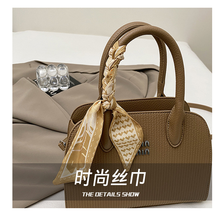 时尚气质包包女2025新款丝巾设计感手提包简约百搭质感单肩包跨境详情8