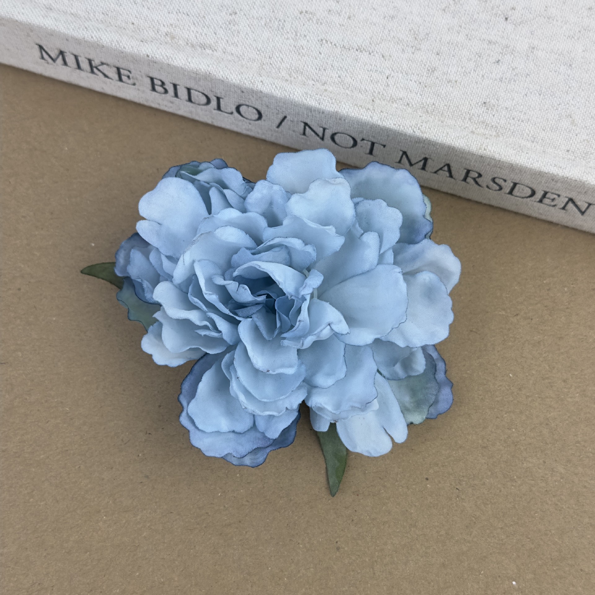 牡丹花发夹~大号度假风凹造型拍照花朵侧边夹发饰春季新款头饰女详情10