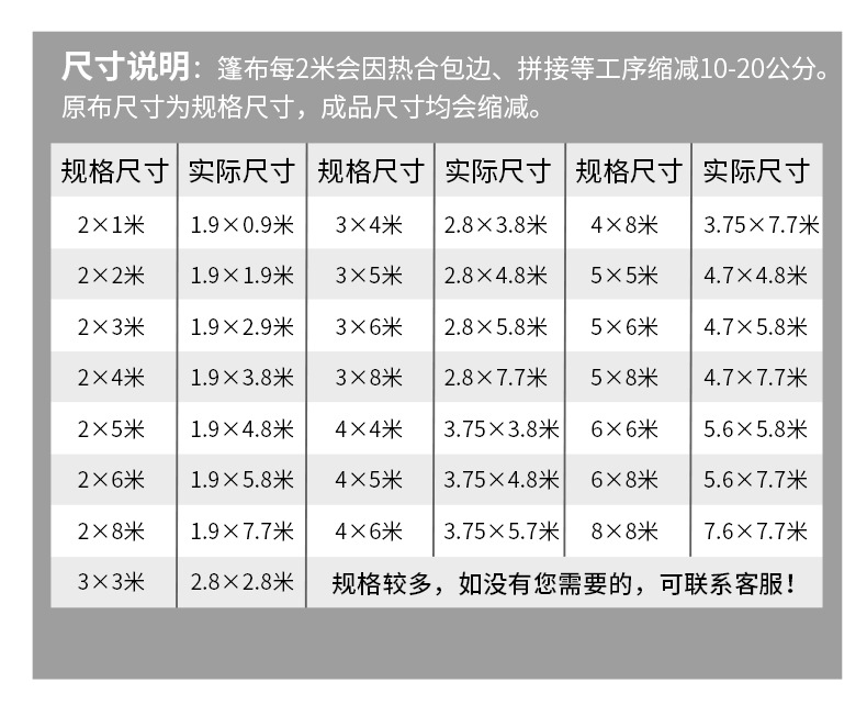 【北胜】厂家批发塑料防雨布 加厚耐磨苫布 双银色遮阳篷布详情7