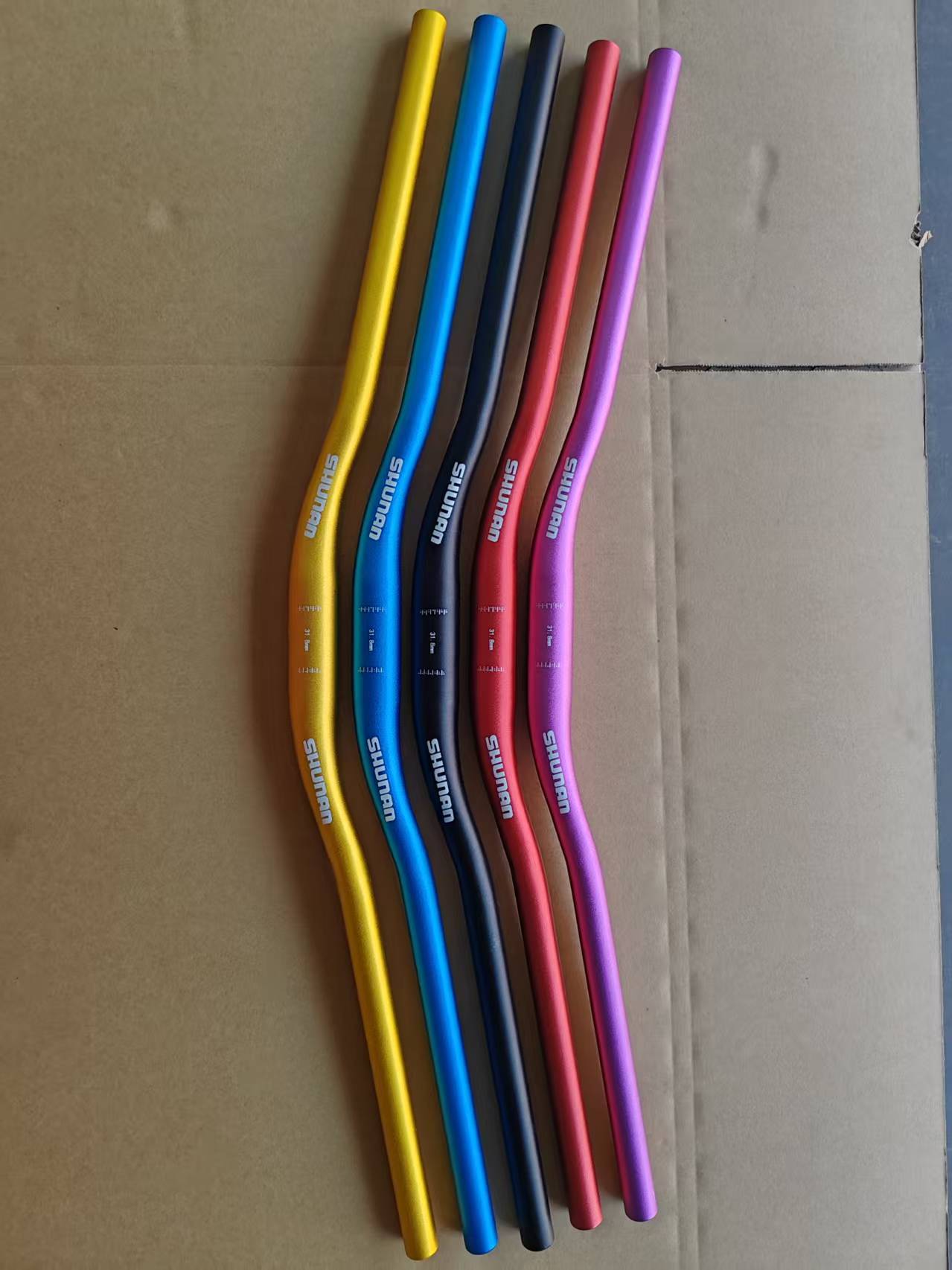 SHUNAN aluminum alloy mountain bike handlebar, bicycle handlebar and crossbar set 780mm long pic 8