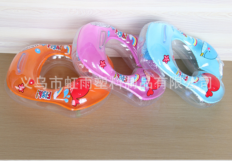 虹雨新品儿童充气游泳圈婴儿腋下圈游泳圈PVC救生圈腋下圈批发详情15