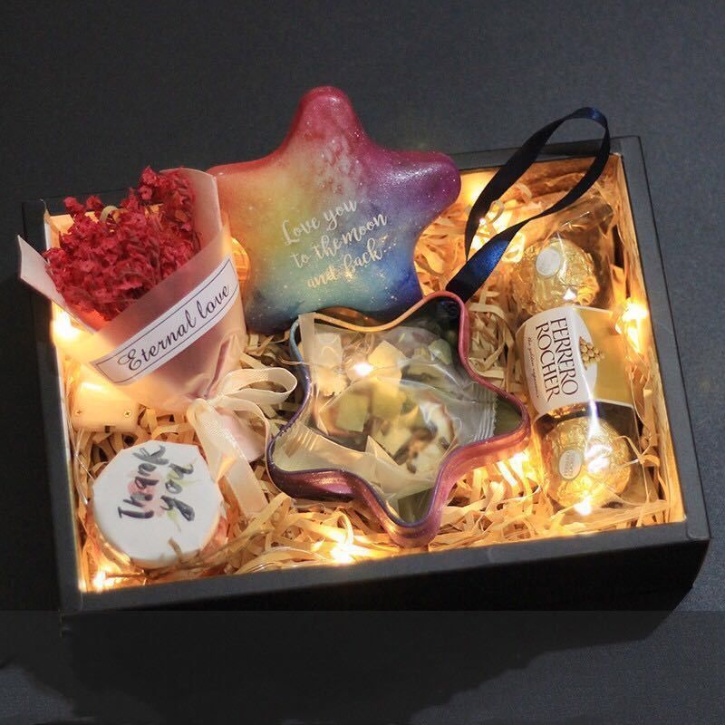 LED light strings, flashing copper wire light strings, decorative lights, cakes, flower bouquets, gift boxes, starry sky flower shop light strips wholesale pic 18