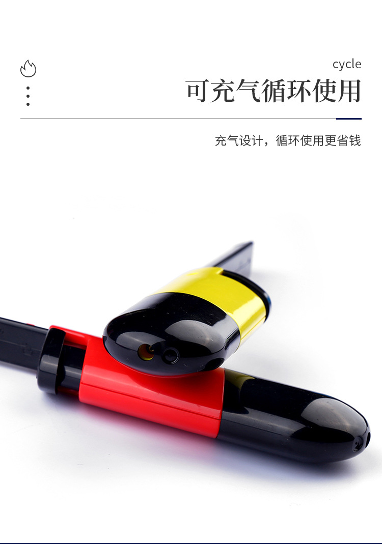 跨境电子点火器煤气灶加长安全点火器燃气厨房长嘴明火打火机现货详情6