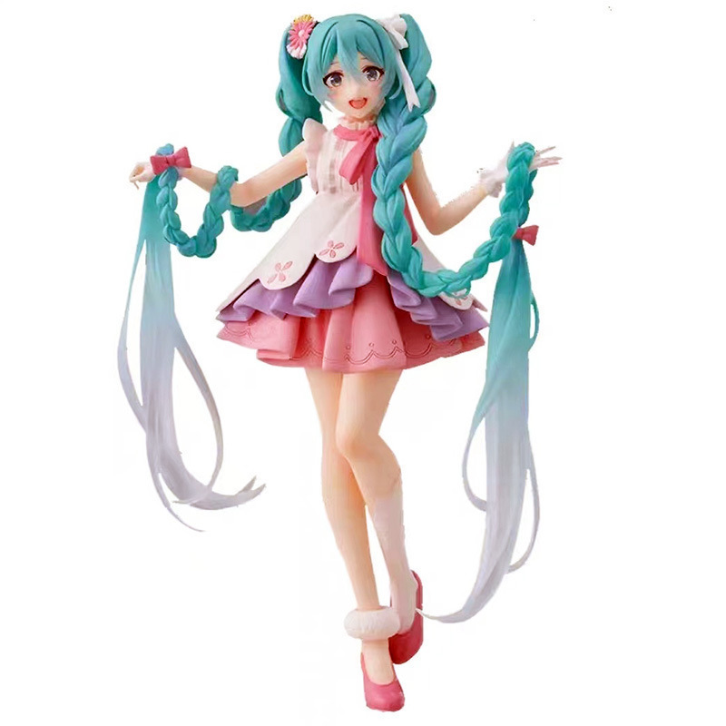 批发代发初音未来手办动漫周边二次元美少女模型机箱摆件女生礼物详情4