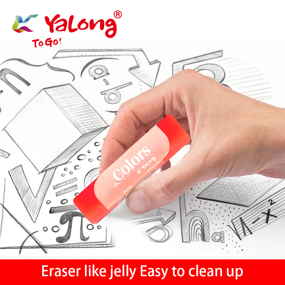 High-quality school stationery for foreign trade, cute PVC pencils and erasers pic 2