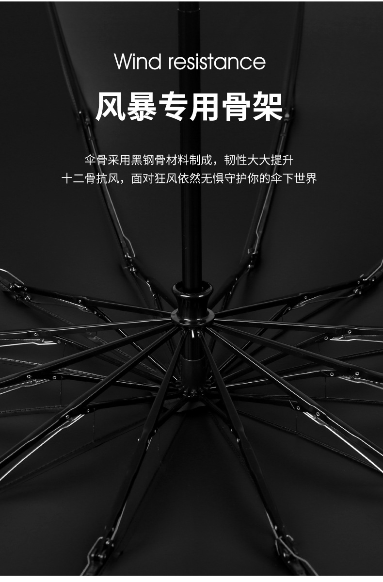 【薇垭推荐】反向全自动雨伞两用防晒防紫外线女折叠男遮阳太阳伞详情55