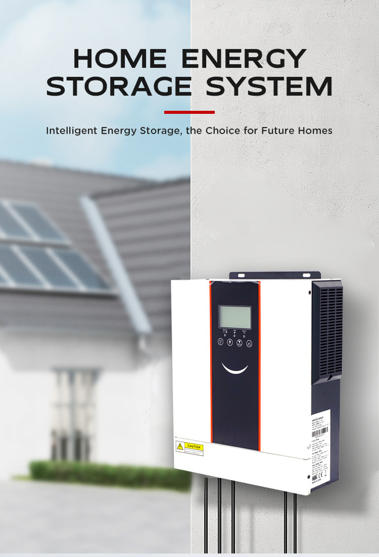 Liqun Solar photovoltaic reverse control integrated machine solar inverter 1KW-6.2KW genuine Bojia storage inverter pic 4