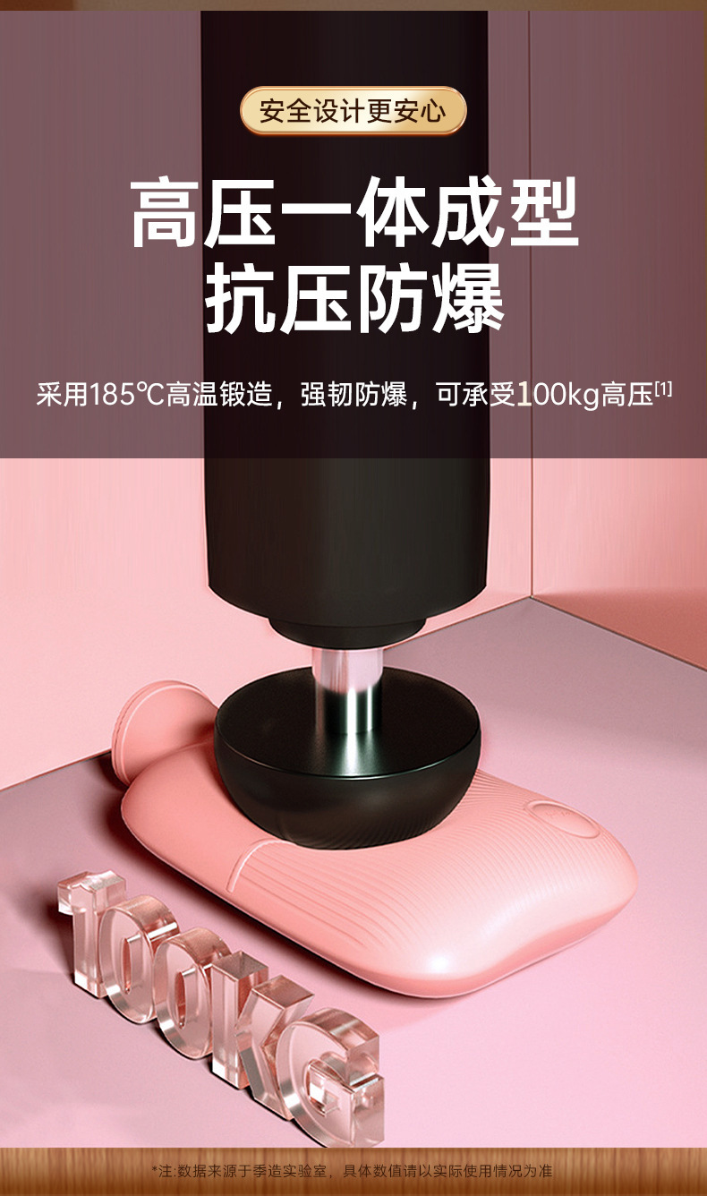 暖水袋注水热水袋工厂暖被窝暖手宝防爆大姨妈暖宝宝毛绒女学生防详情2