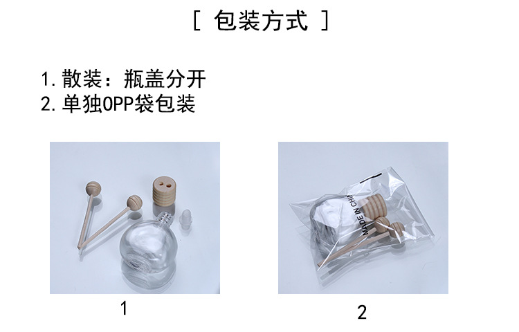 15ML香薰瓶摆件藤条迷你香水分装玻璃瓶配套挥发棒现货详情6