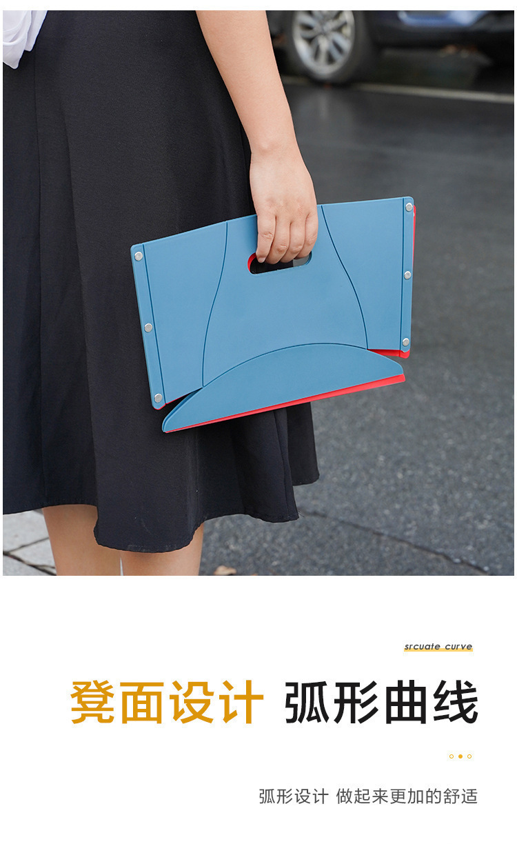 Outdoor folding stool, portable fishing chair, ultra-light small stool, camping chair, folding chair, camping small stool pic 8