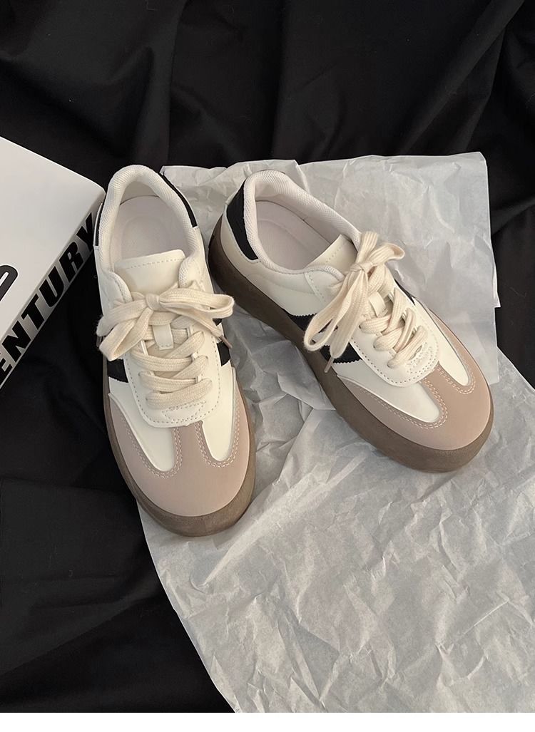 女鞋软底不累脚2025春秋新款时尚百搭小白鞋轻便厚底耐磨休闲鞋详情18