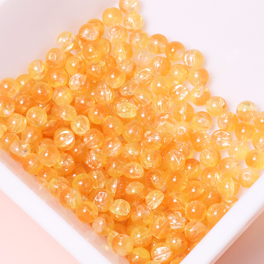 新10mm三色冰魄裂纹珠手工琉璃串珠散珠diy饰品手链配件项链材料详情16