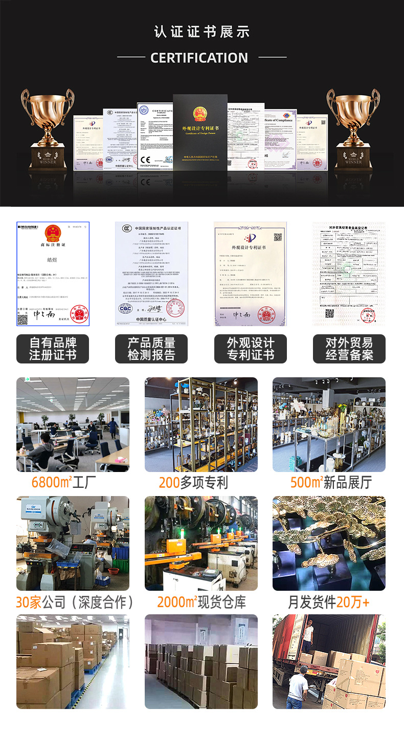 轻奢创意现代家用客厅茶几水果盘