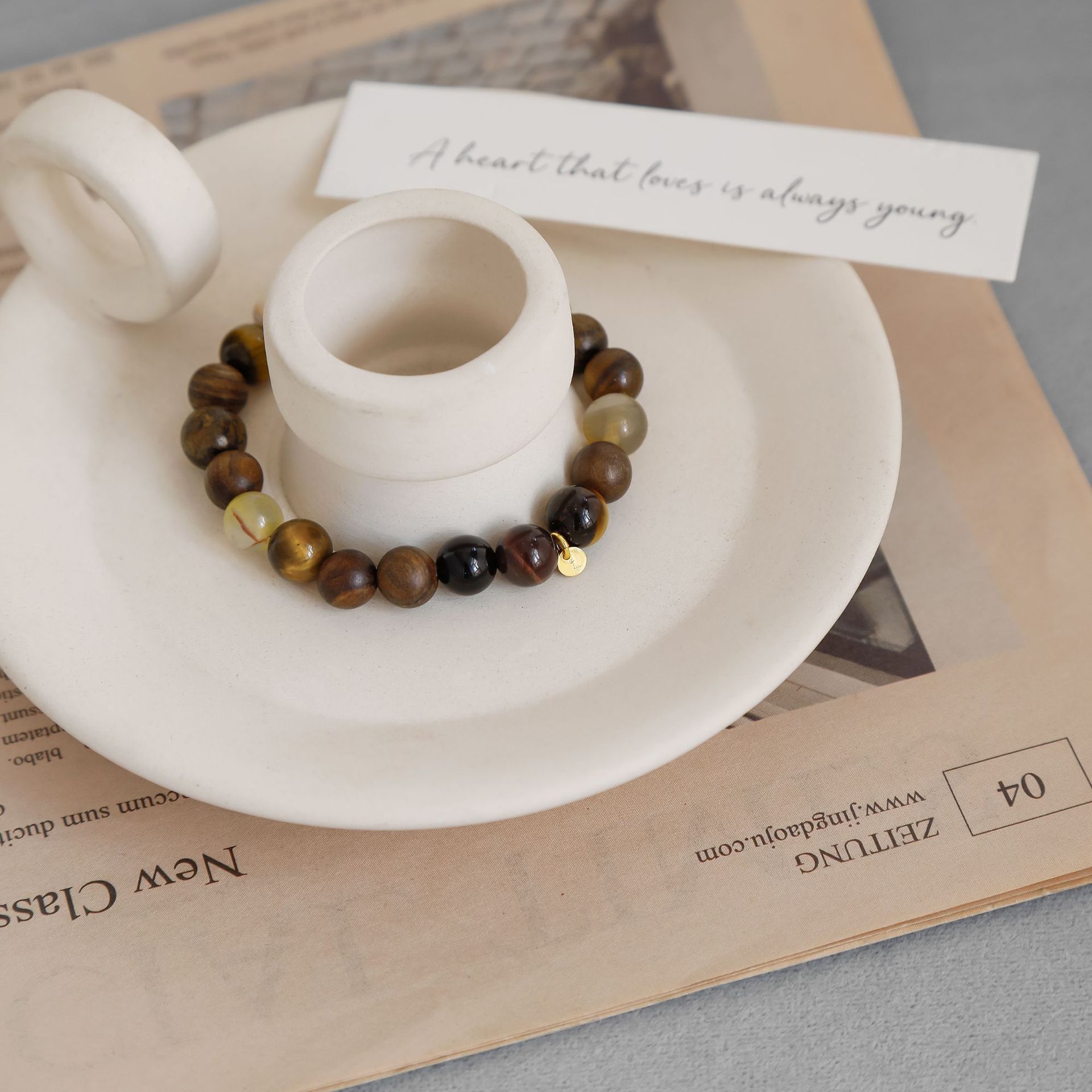 董洁同款宇宙多宝手链简约新中式小清新质感小众简约串珠手链手串详情9