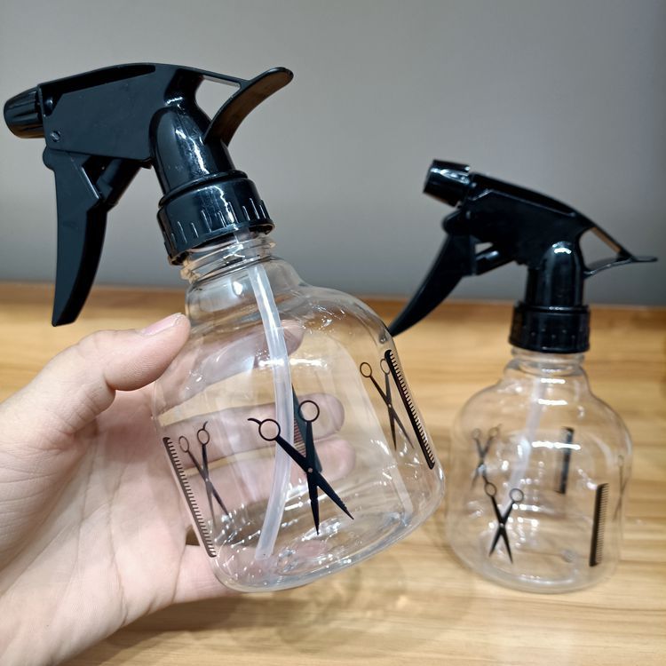 【 Zone 3-9 】 Scissors Spray Bottle 350 per box, hair care water spray bottle, spray bottle, transparent makeup press type, hair salon scissors spray bottle manufacturer, wholesale supply pic 2