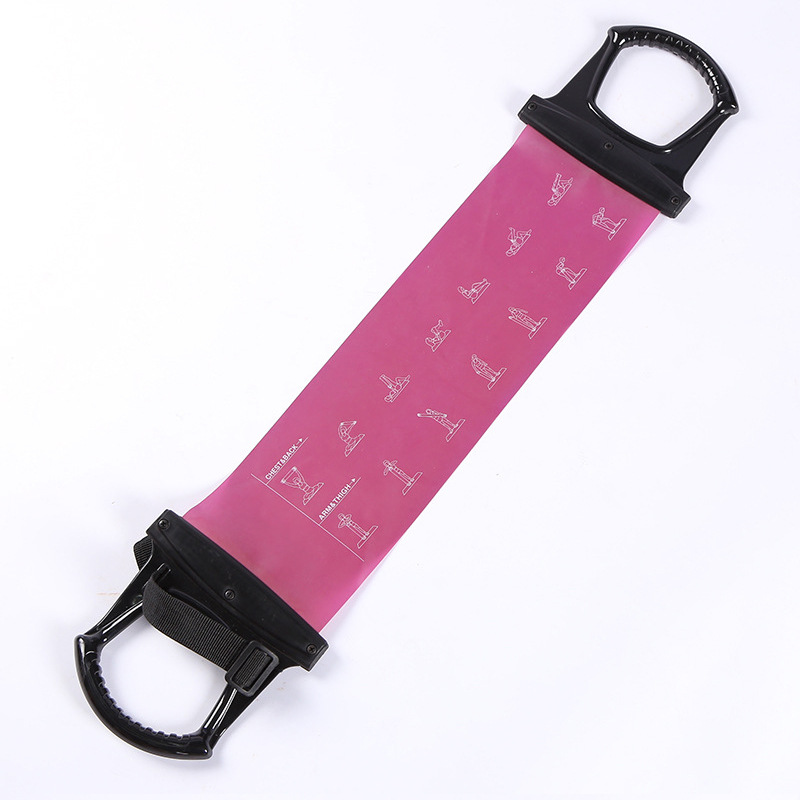 跨境新款乳胶瑜伽拉力带健身力量弹力带身拉力带体育健身用品批发详情11