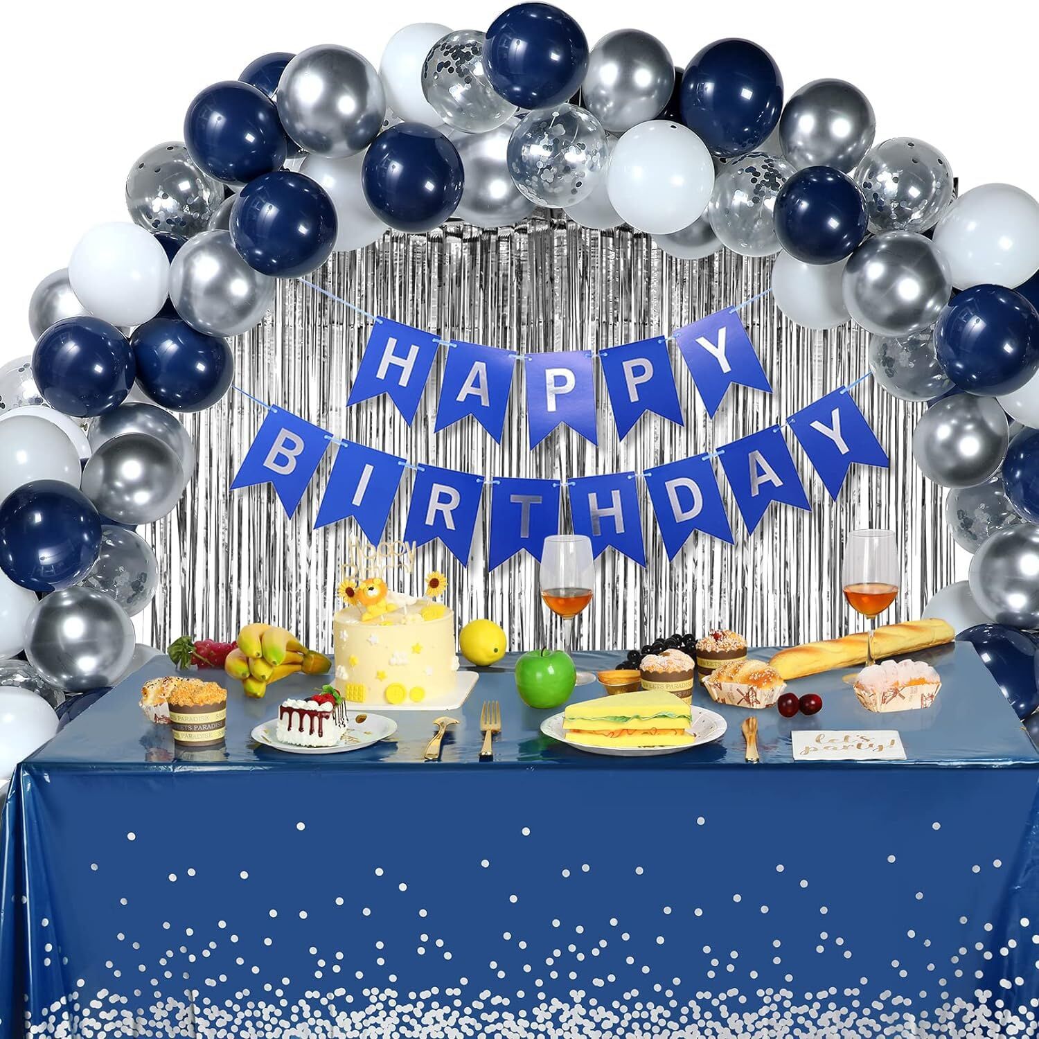 Cross-border rain curtain balloon set, multi-style birthday party, wedding decoration and arrangement, customized balloon set pic 27