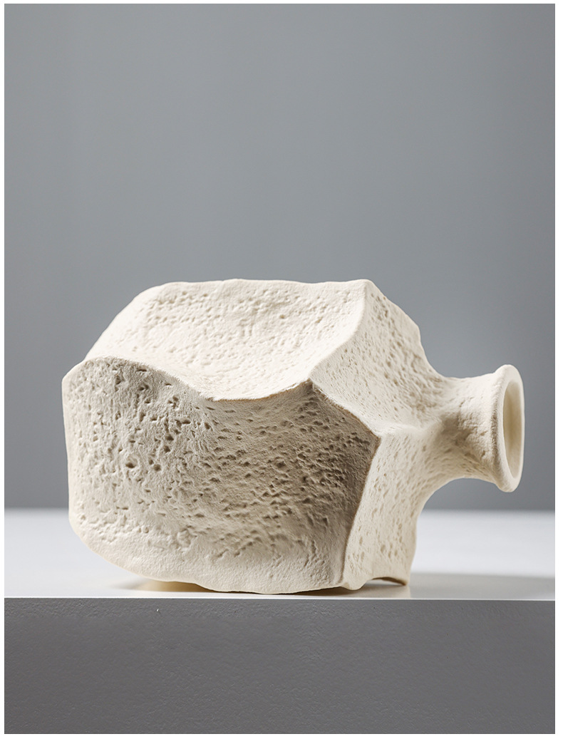 2026复古陶瓷花瓶摆件高级感北欧现代家居客厅餐桌装饰干花插花器详情10