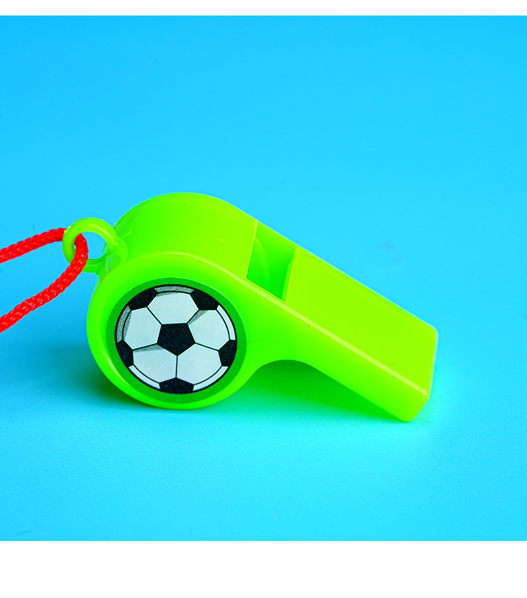 24 small football whistles for cheering and encouragement, whistle supplies, plastic whistles, referee whistles, manufacturer wholesale pic 10