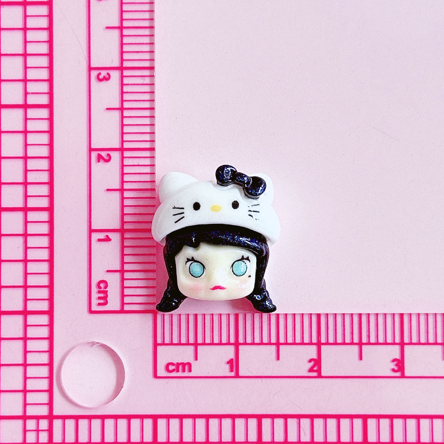 Gold pink cat hat, cute kid series diy hairpin accessories, handcrafted creative design, and decorative materials pic 19