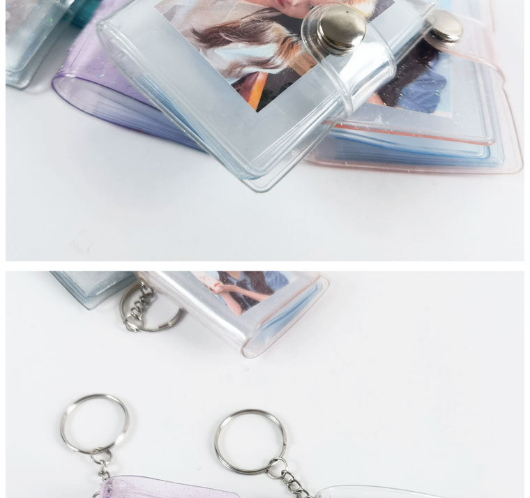 批发供应迷你1寸2寸相册带钥匙扣大头贴相册儿童成长小相册详情4