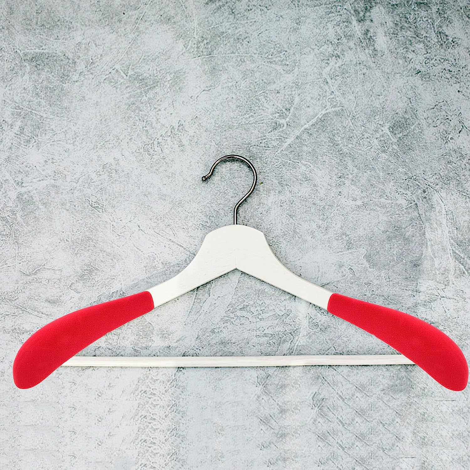 Black thickened and widened anti-slip and anti-deformation shoulder support for flocked clothes hanger, shoulder pad for shoulder shaping of clothes hanger accessories pic 25