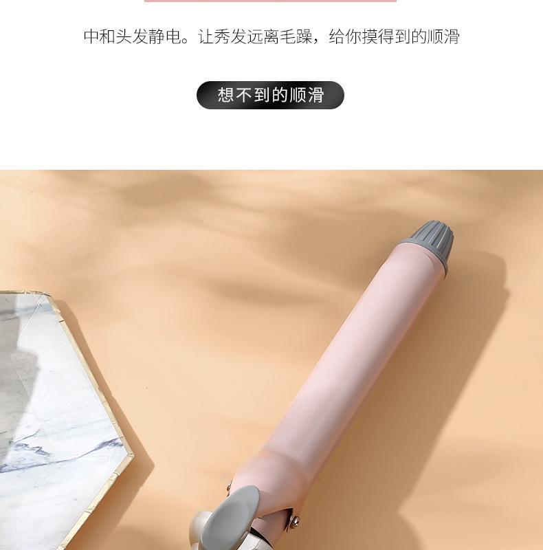 跨境卷发棒大卷大波浪负离子护发不伤发持久定型32MM卷发器电卷棒详情11