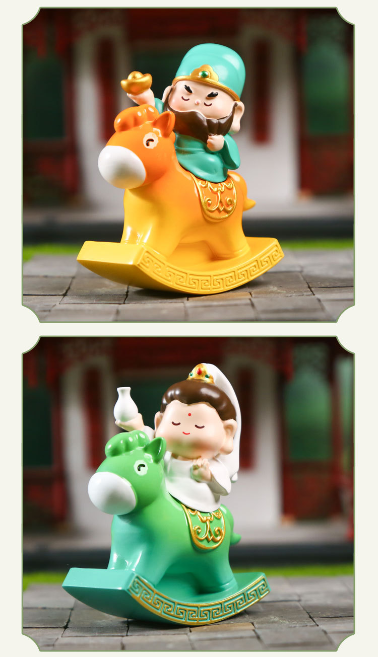 Yunjian Xianma Du Blind Box, trendy tabletop resin decorative figurines, toys, gifts, cute and fun decorative blind boxes pic 7