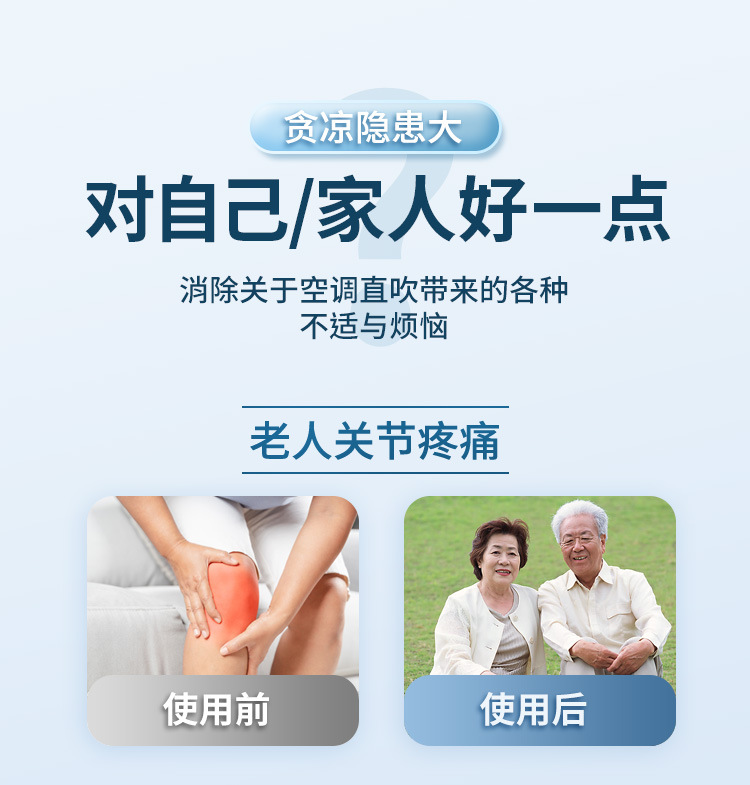 空调挡风板防直吹出风口冷气挡板遮风导风罩可爱壁挂式挂机通用详情2