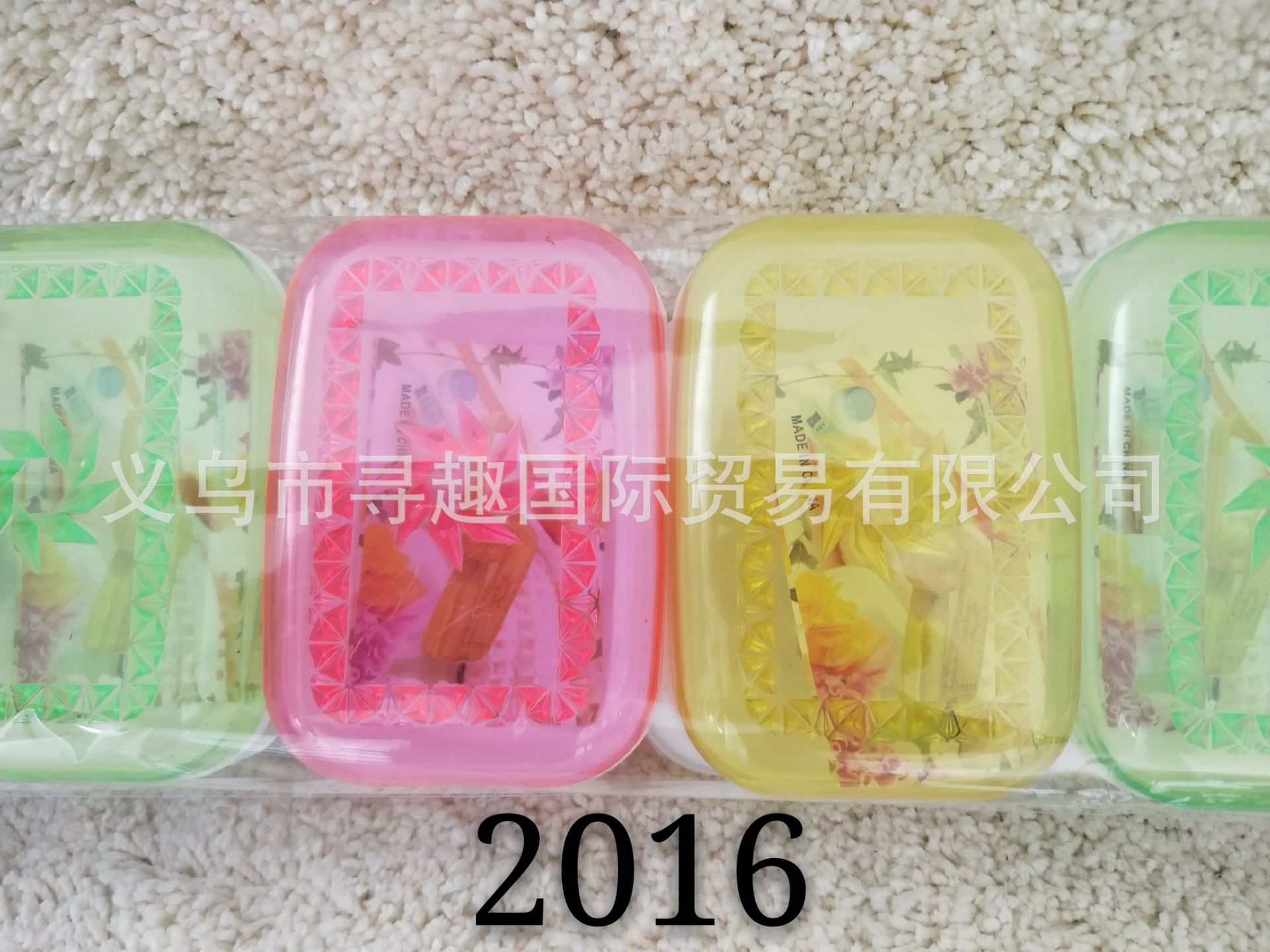 A variety of cross-border foreign trade soap storage boxes are available for selection. Cartoon wall-mounted soap boxes without punching holes are available for wholesale pic 6