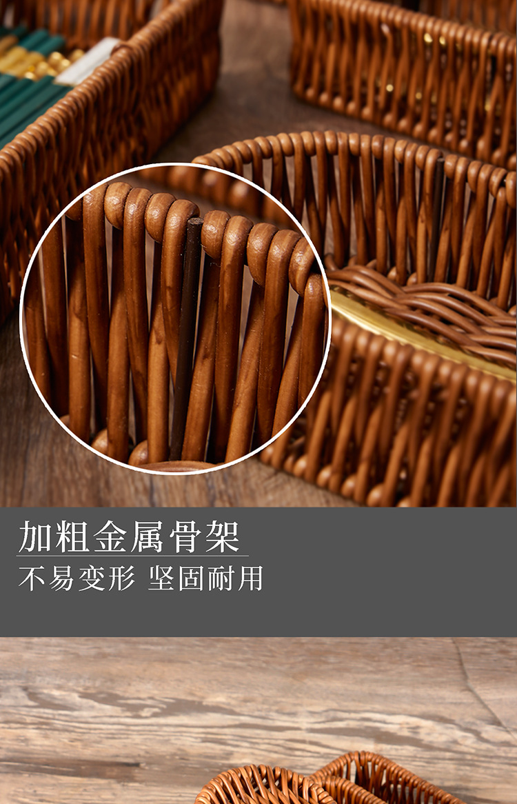 Wholesale of commercial chopstick storage boxes, chopstick holders, spoons, chopstick buckets, countertop knives, forks, chopstick baskets, kitchen anti-mold chopstick cages pic 7