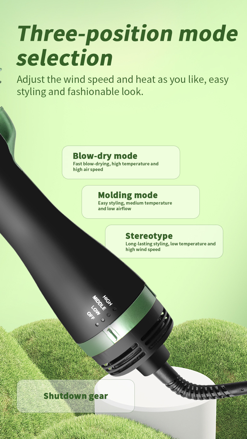 跨境外贸三合一多功能卷发棒热风梳美发造型直发梳子卷直发吹风梳P52详情7