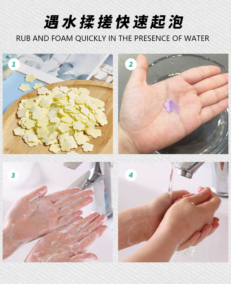 Disposable hand soap sheets, 10g portable soap paper, easy to carry, specially designed for cross-border trade source factories pic 6