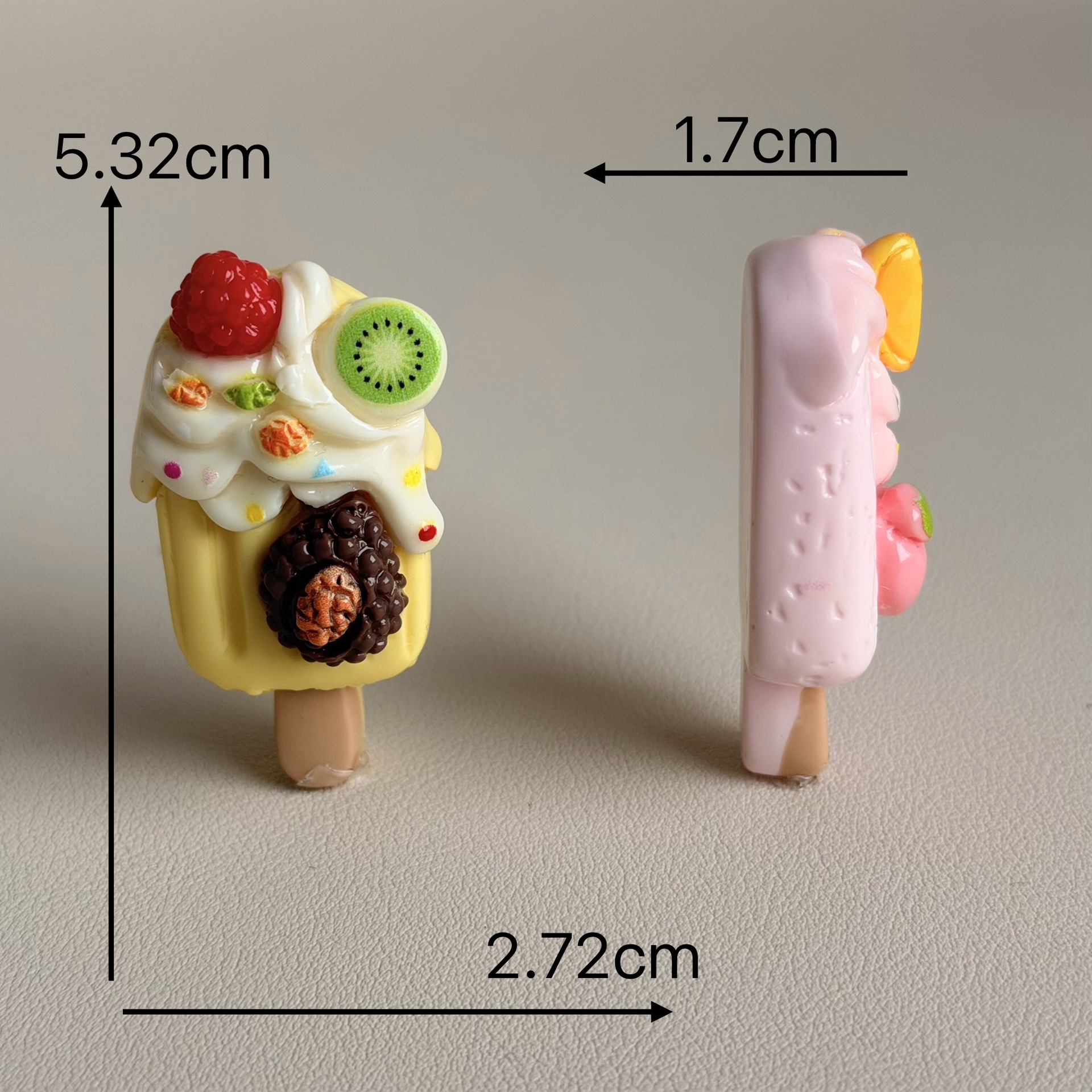 彩色冰棒模型雪糕棒冰格制冰模冰淇淋高脚不锈钢硅胶模具纹理冰淇淋杯详情7