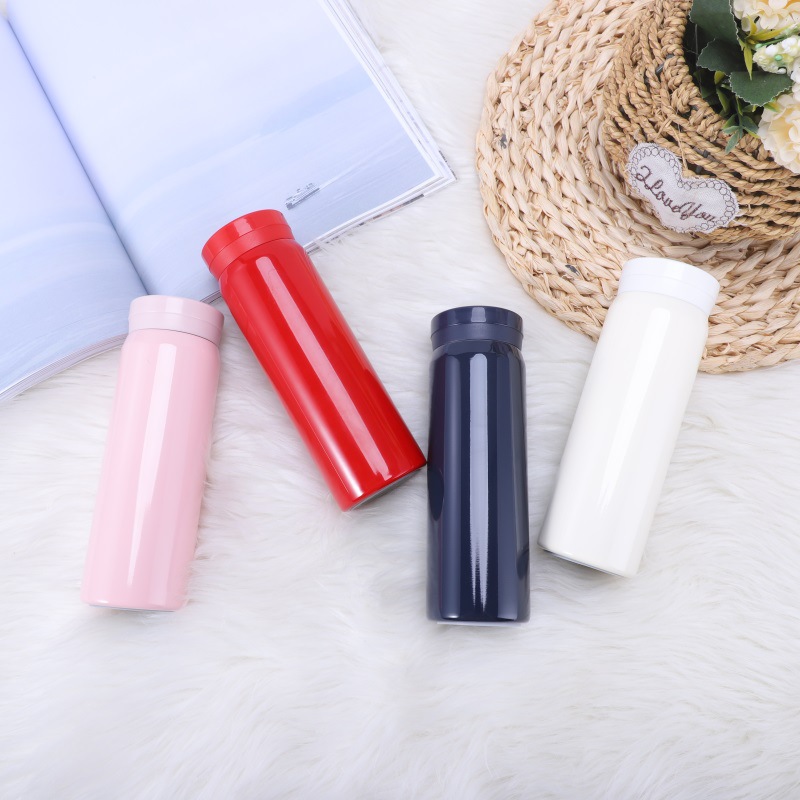 Wholesale of small-capacity fashionable insulated cups, portable and compact cups, outdoor sports cups, car cups, and business gift cups pic 1