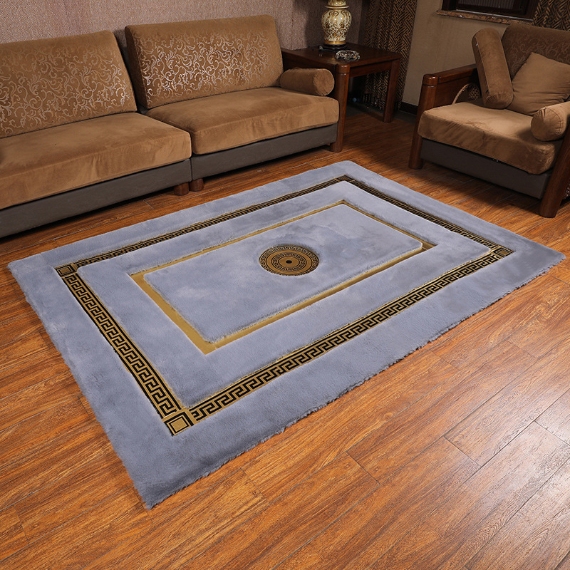 批发欧式家用地毯 防滑耐脏法式客厅卧室茶几土耳其原版装饰地垫详情3