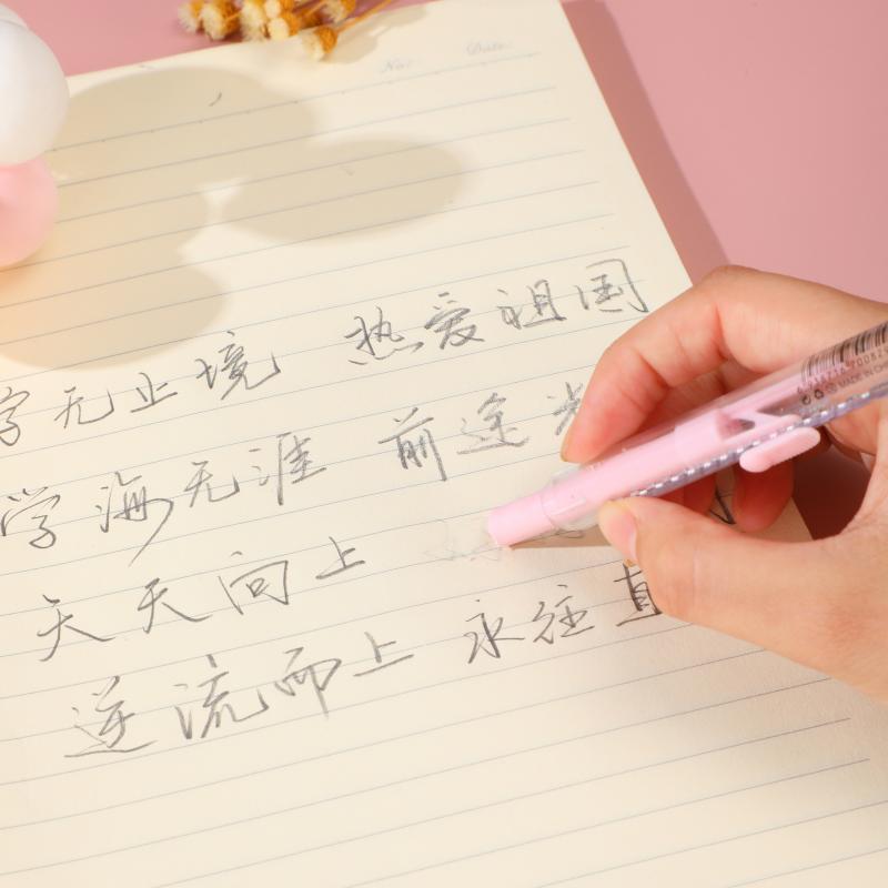 儿童抽拉橡皮擦可爱独角兽小学生少屑创意软橡皮书写文具礼品批发详情2