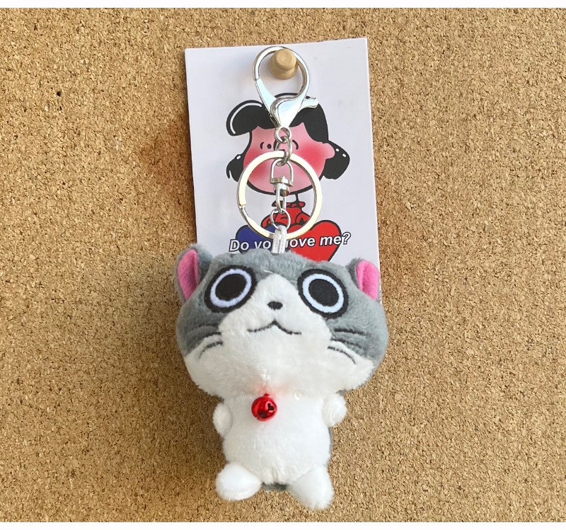 Plush toys, little cat dolls, cheese cat dolls, small mini keychains, cute and creative cartoon bag pendants pic 11