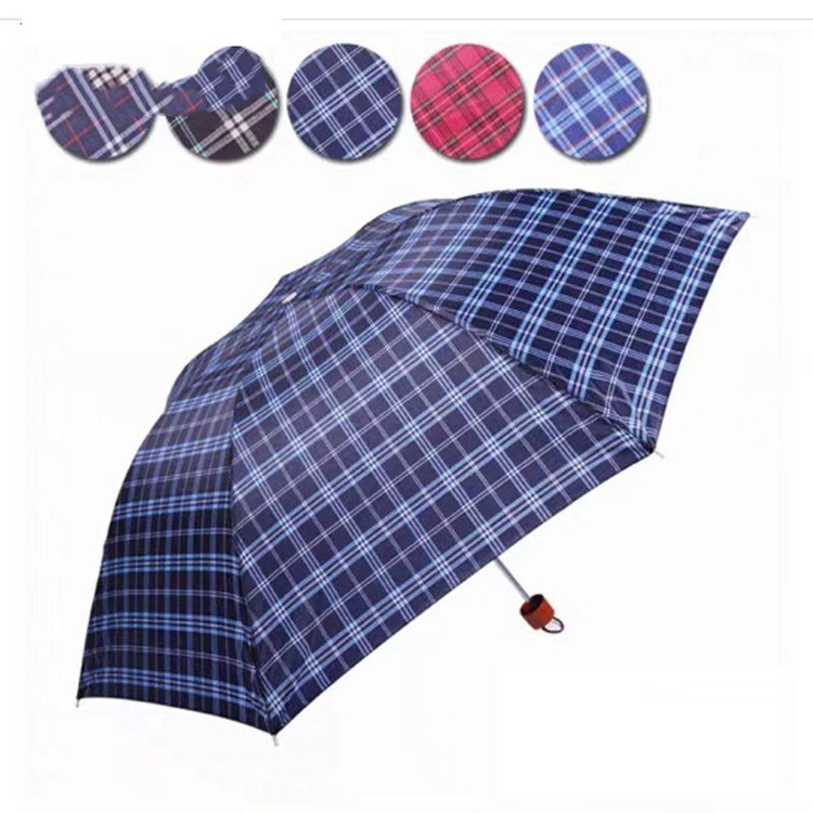 雨伞学生便宜地摊银胶伞女士晴雨伞黑胶遮阳伞三折折叠广告太阳伞详情3